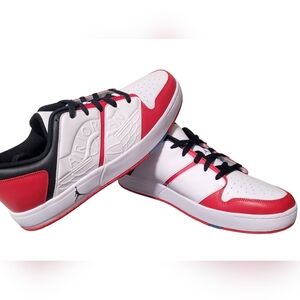 Nike Men's Jordan Nu Retro 1 Low DV5141-611 Varsity Red White Black Size 13